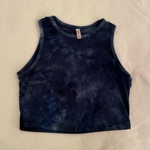 high neck tank top